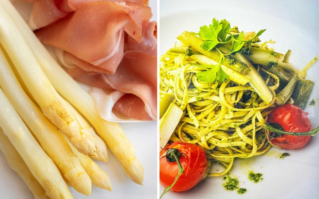 Frischer Spargel